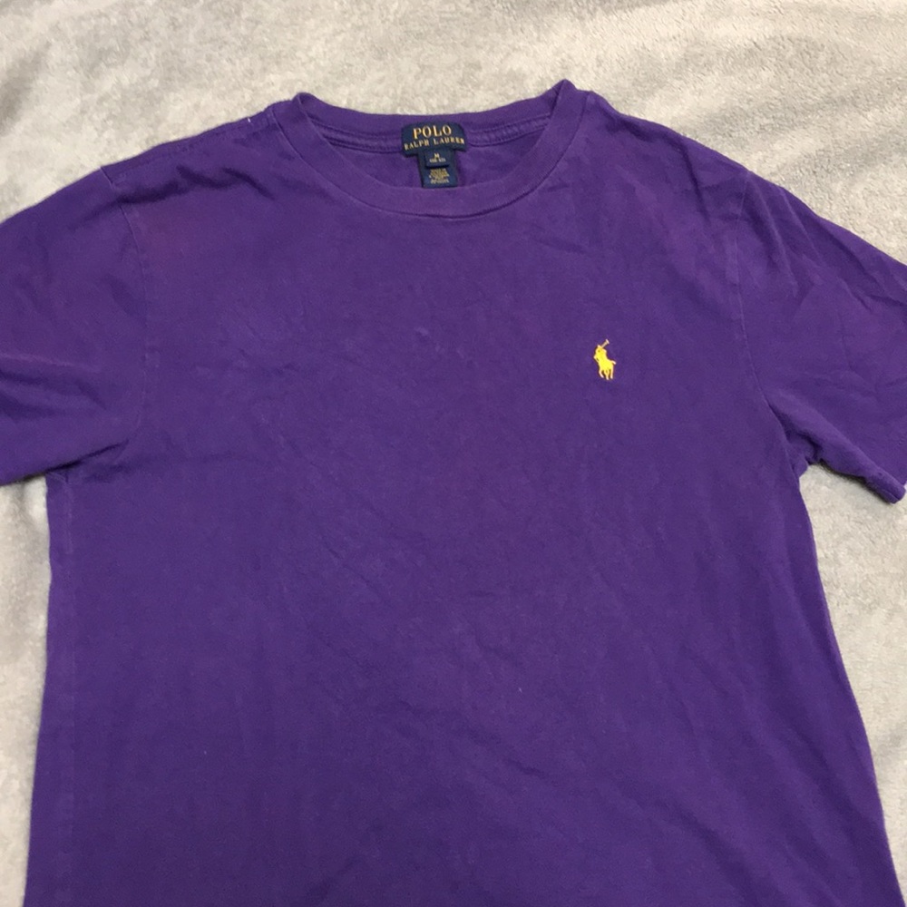 Polo purple tee shirt